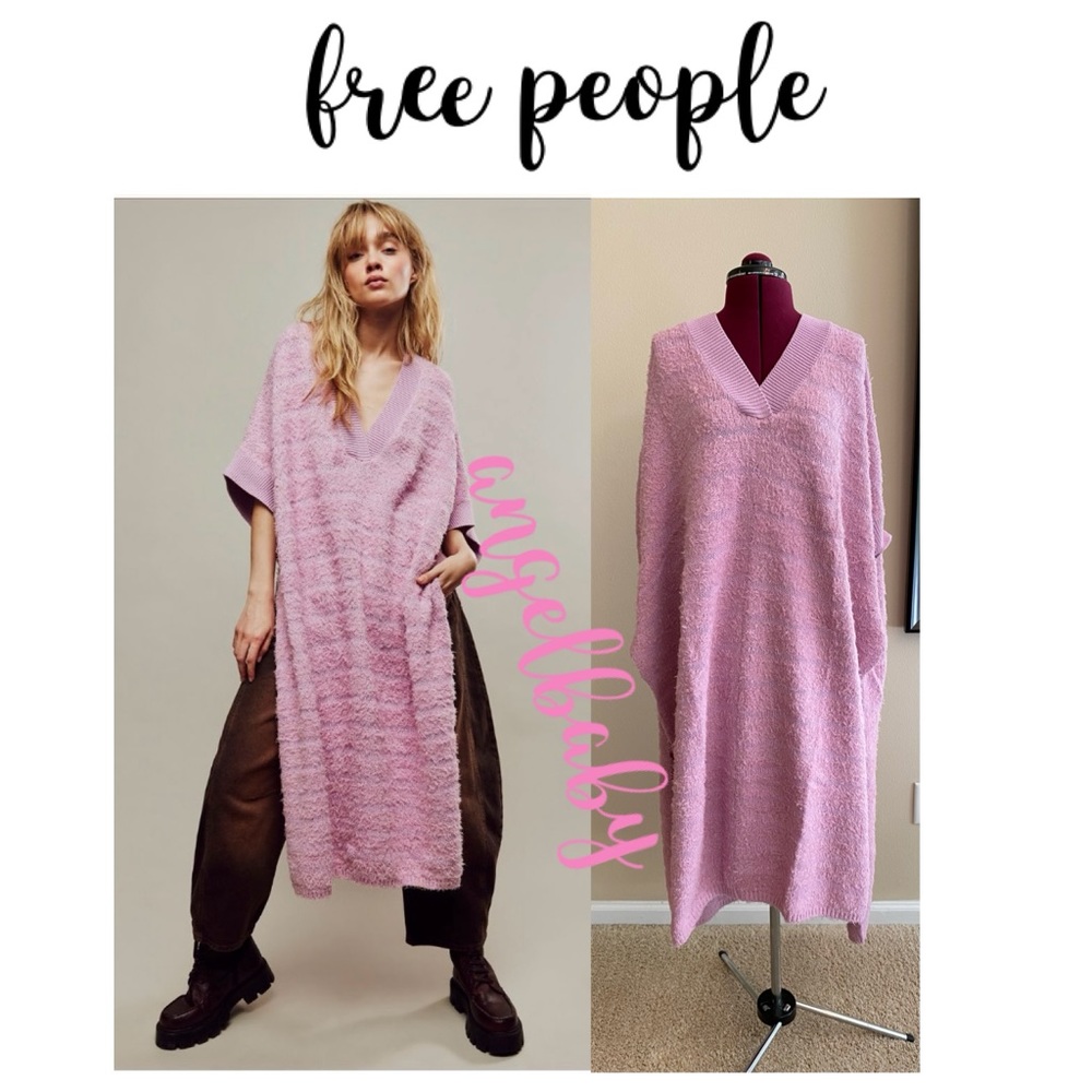 Free People Imani Sweater Pullover in Candy Lilac!